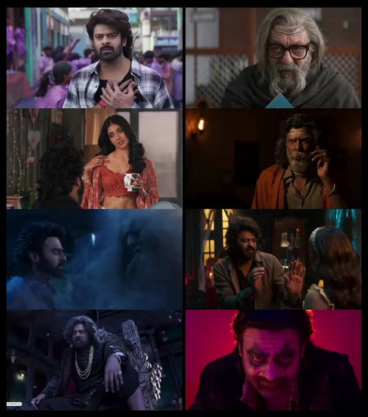 The RajaSaab 2026 Hindi-Telugu Movie 4K 1080p 720p Dual Audio [x264/HEVC] | Full Movie ] Screenshot